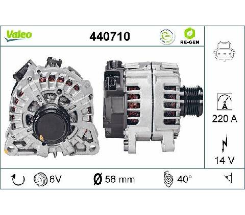 Alternátor VALEO 440710