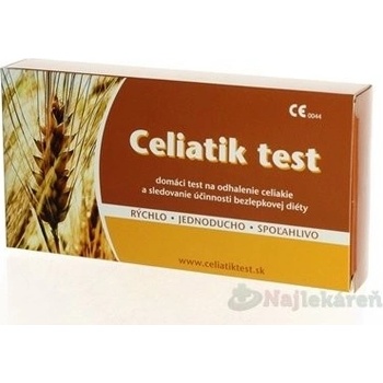 Celiatik test samodiagnostika celiakie 1 ks