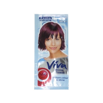 Wella viva Šampon tonovací 566 švestka WLLVVST014PLM 14 ml