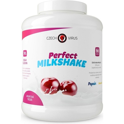 Czech Virus Perfect Milkshake Jogurtová třešeň 2000 g