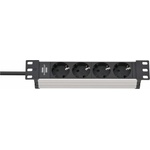 brennenstuhl Alu-Line 4 Plug 2 m (1390007004)