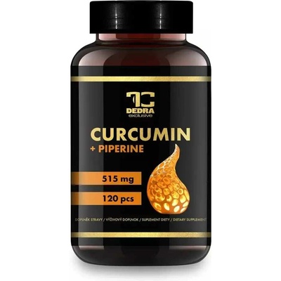Curcumin + Piperine 515 mg 95% kurkuminoidov a 95% piperínu 120 kapsúl