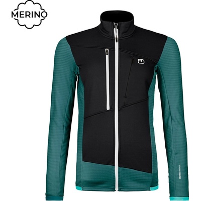 Ortovox Wms Fleece Grid Jacket dark arctic grey 24/25