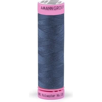 Polyesterové nitě návin 100 m Aspo Amann 0311 Blue Indigo