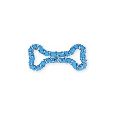 Petnova hračky pre zvieratá TPR ROPEBONE BLUE hračka pre psa 20 cm