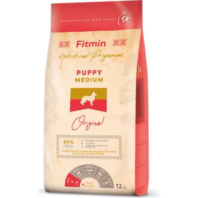 Dibaq Fitmin Medium Puppy пълноценна храна за кученца 12 kg