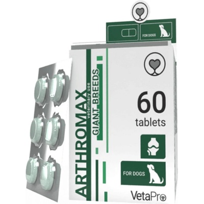 VetaPro Arthromax Giant Breeds kĺbová výživa pre psy obrích plemien 60 tbl