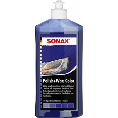 Sonax Polish & Wax Color NanoPro MODRÁ 250 ml