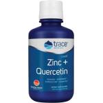 Trace Minerals Liquid Zinc + Quercetin [473 мл] Портокал и манго