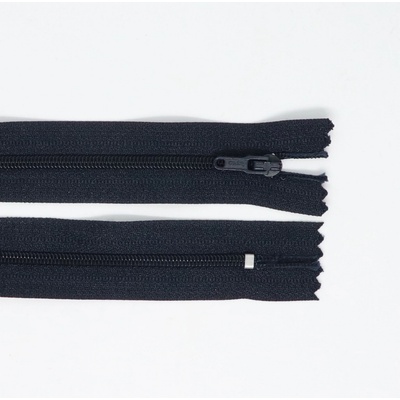 Spirálový zip, šíře 3 mm, délka 65 cm, tmavě modrá