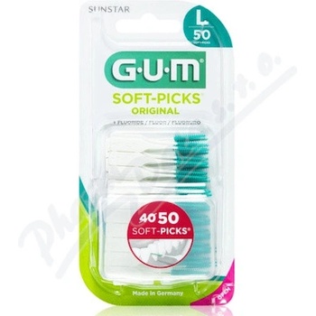 GUM Soft-Picks mezizub.kartáček gumový Large 50 ks