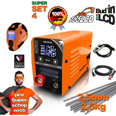 PANTERMAX MMA195LCD SET4 MMA/TIG