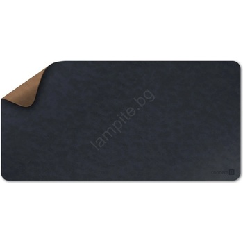 CONNECT IT CMP-4040-LG- Двустранна подложка за клавиатура и мишка 90 x 40 см синя/кафява (TD0150)