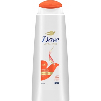Dove Long & Radiant regenerační šampon na vlasy 400 ml