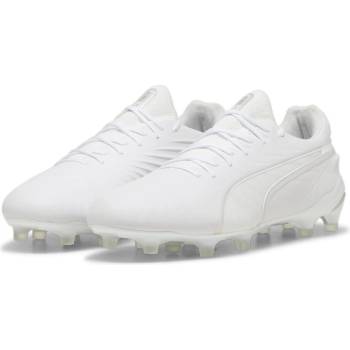 PUMA Футболни бутонки Puma Mens PUMA King Ultimate Firm Ground Football Boots - White/White