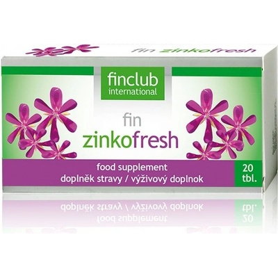 Fincclub Zinkofresh nrw 2 ks 20 tabliet