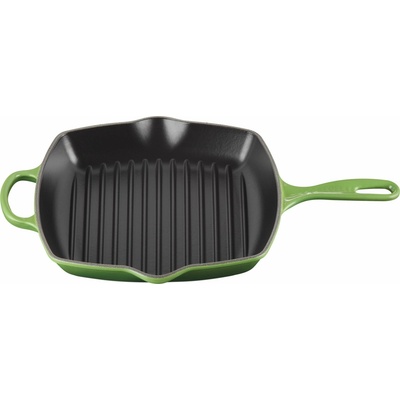 Le Creuset 20183264080422 Grilovacia panvica Signature štvorcová 26 cm bambusová zelená