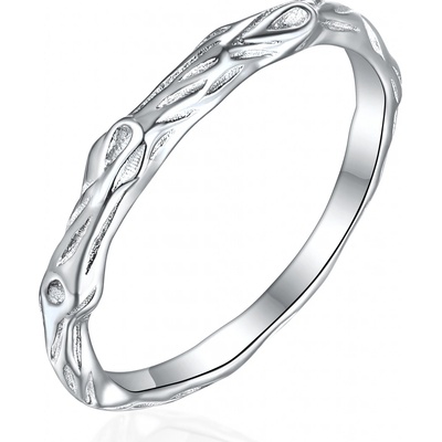 Olivie Snubní stříbrný prsten VĚTVIČKA 8589