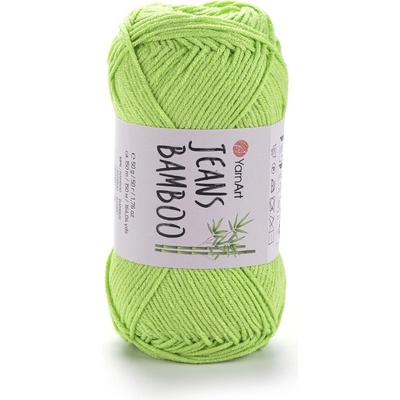 Yarn Art Jeans Bamboo 136 jarní zelená