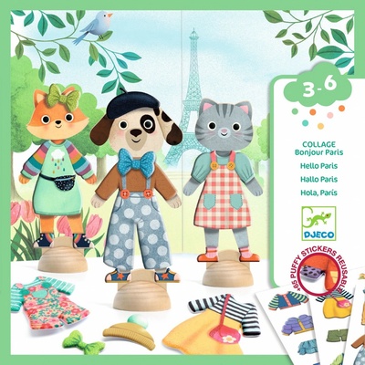 DJECO Koláž Bonjour Paris – Sleviste.cz