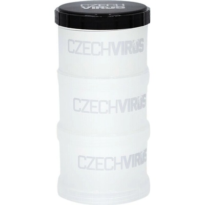 Czech Virus Krabička na kapsle a tablety Powertower 3 x 180 ml