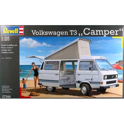 Revell Volkswagen T3 CamperModelKit 07344 1:25