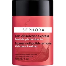 Sephora collection Expresní odlakovací lázeň Výtažek z bílé broskve 85 ml