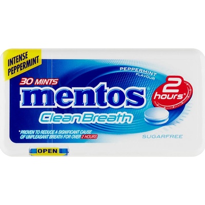 Mentos CleanBreath Peppermint 21 g