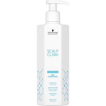Schwarzkopf Šampón pre mastiace sa vlasy Professional Scalp Clinix Oil Control Shampoo 2749202 300 ml