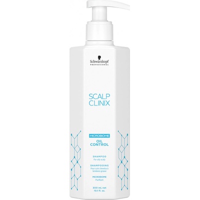 Schwarzkopf Šampón pre mastiace sa vlasy Professional Scalp Clinix Oil Control Shampoo 2749202 300 ml