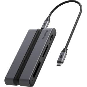 SmallRig Докинг станция SmallRig - 9 in 1 CFexpress Type B, 9 порта, USB-C, сива (4662)