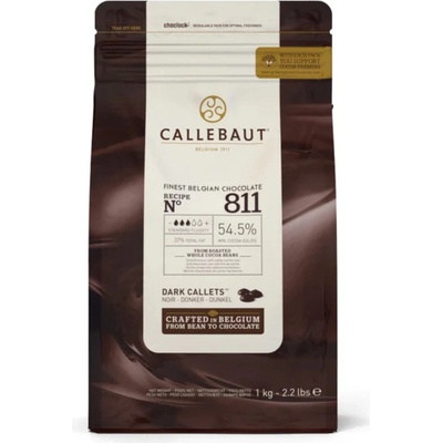 Barry Callebaut hořká 811 Callets 54,5% 1 kg