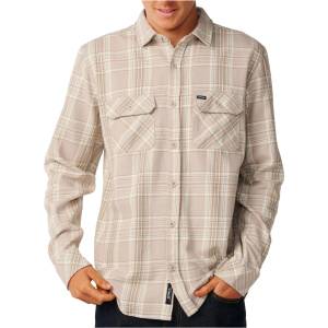 Rip Curl Мъжка риза с копчета Rip Curl Griffin Flannel Shirt - Stone (033-2103-0511)