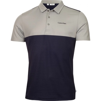 Calvin Klein Golf Блуза с яка Calvin Klein Golf Men's Jc Block Short Sleeve Performance Polo Shirt - Nvy-Sil