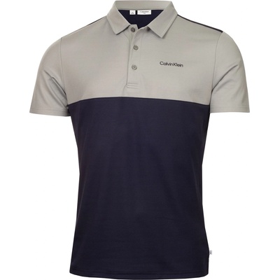 Calvin Klein Golf Блуза с яка Calvin Klein Golf Men's Jc Block Short Sleeve Performance Polo Shirt - Nvy-Sil