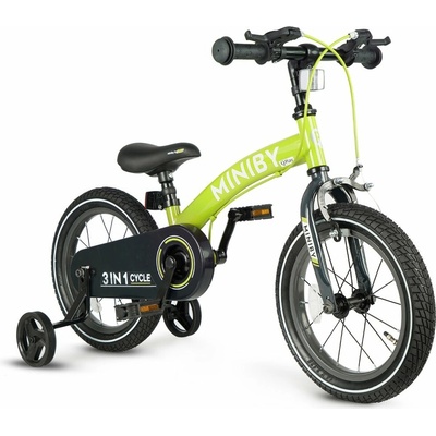 QPLAY Bicykel Miniby 3v1 Green