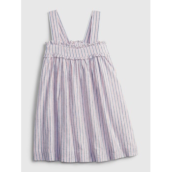 GAP Бебешка ленена раирана рокля GAP GAP | Lilav | Момичешки | 74-80