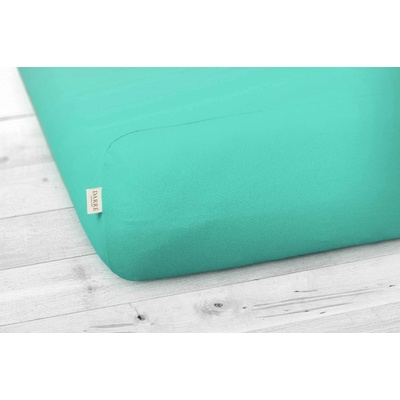 Darré jersey prostěradlo azurové 60x120x20
