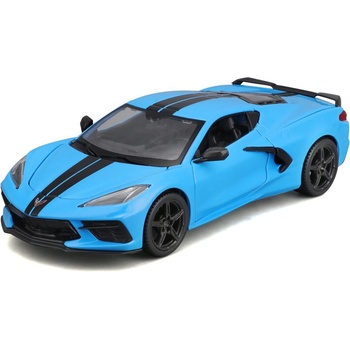 Maisto SP EDITION Кола 2020 Chevrolet Corvette Stingray Z51 1: 24 синя