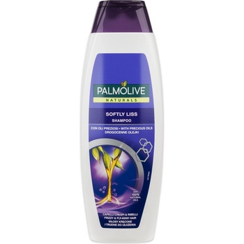 Palmolive Naturals Softly Liss šampon pro lámavé a rozcuchané vlasy 350 ml