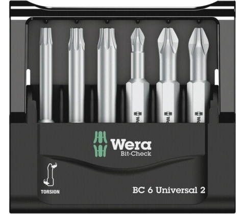 Wera Bit-Check 6 universal 2