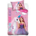 Sonne Бебешки спален комплект Barbie Следвай сърцето си 100x135 (PAT33465)