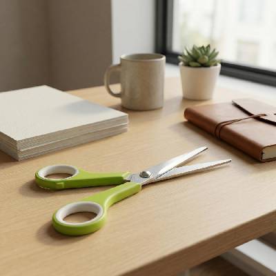 Univerzální kancelářské nůžky na papír SCISSORS 17 cm