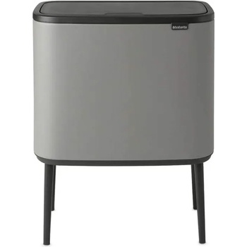 Brabantia Кош за отпадъци с докосване BO TOUCH BIN 11 + 23л, минерално сиво, Brabantia (BRAB127243)