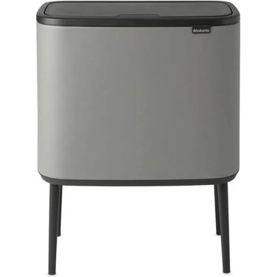 Brabantia Кош за отпадъци с докосване BO TOUCH BIN 11 + 23л, минерално сиво, Brabantia (BRAB127243)