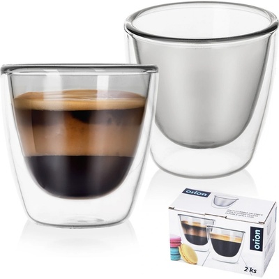 Orion Poháre na kávu a čaj 2 x 90 ml