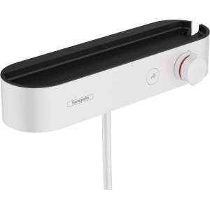Hansgrohe ShowerTablet Select - Термостатен смесител за душ, бял мат 24360700 (24360700)