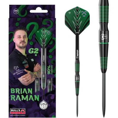 Brian Raman G2 šipky steel 90% Wolfram 14744 24g