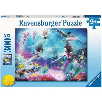 Ravensburger Пъзел Ravensburger от 300 XXL части - Кралството на русалките (13296)