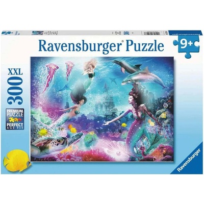 Ravensburger Пъзел Ravensburger от 300 XXL части - Кралството на русалките (13296)